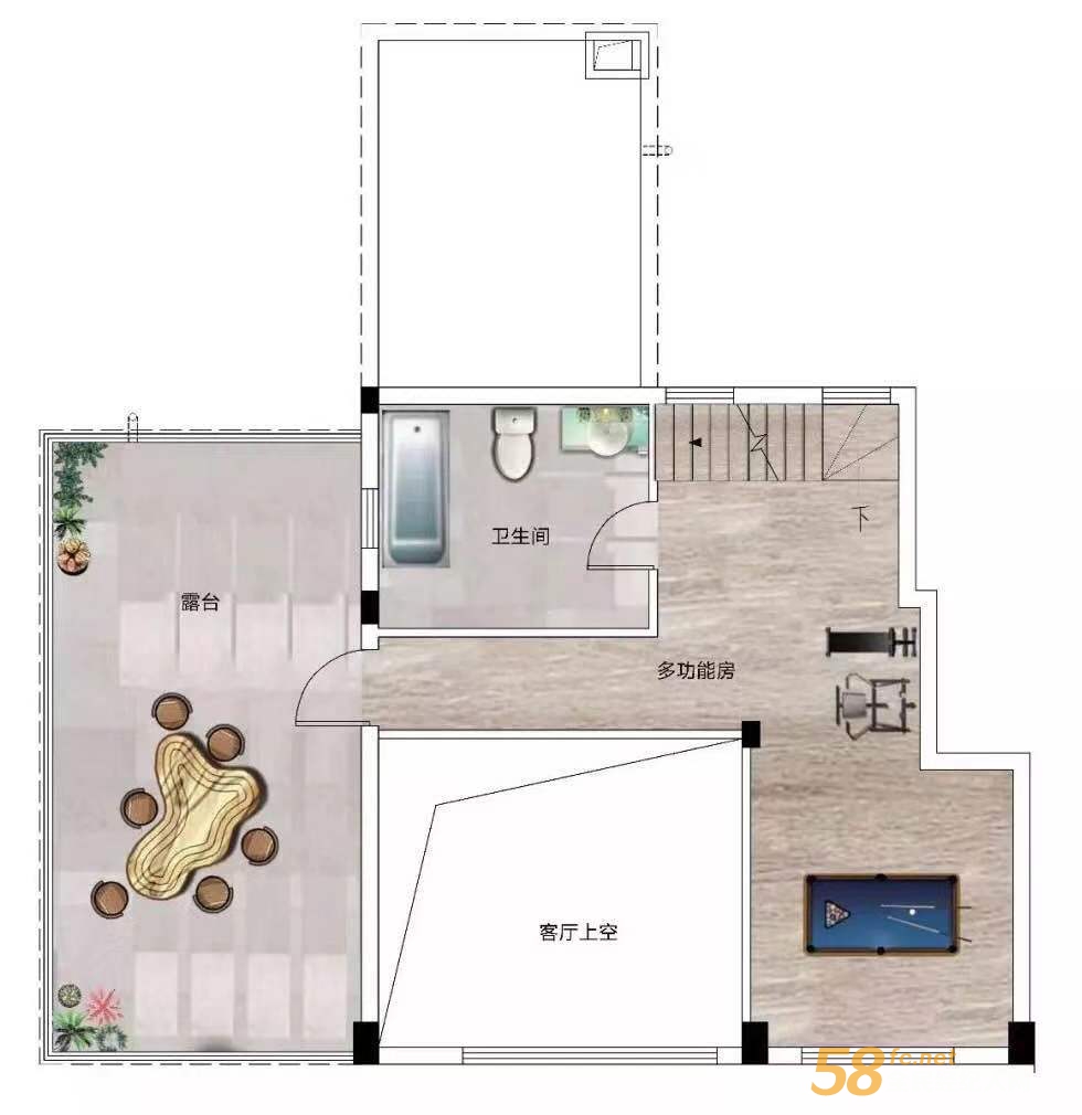 洋房复式二层